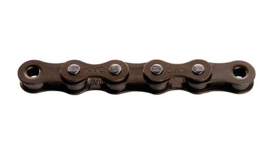 KMC Kette "Z1 Wide" 1/2" x 1/8", breit Mit Anti-Dr braun, werksta