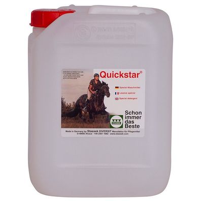 Quickstar Spezialwaschmittel, 5 lit. Kanister