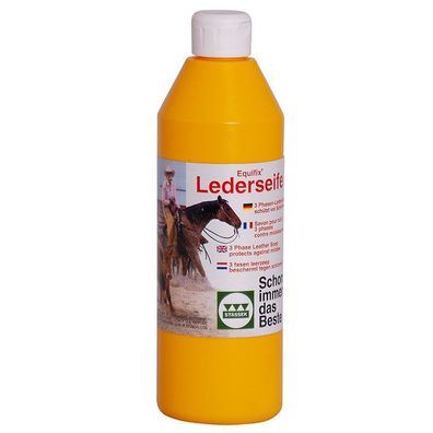 Equifix 3 Phasen Lederseife, Antischimmelschutz, fléssig, 500ml