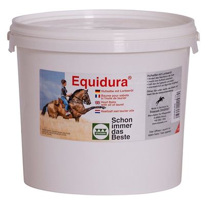 Equidura Hufsalbe mit Lorbeeröl, 10 lit, Eimer