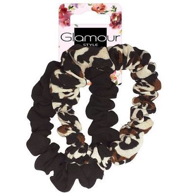 Elegantes 2-teiliges Haargummi-Set fuer Damen