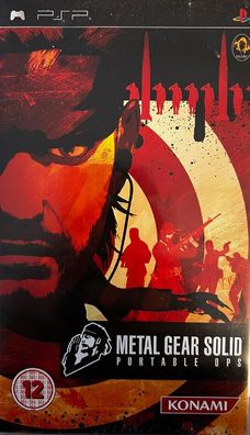 Metal Gear Solid Portable OPS UK PSP - Ausführung: mit OVP