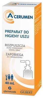 Ohrhygienespray A-Cerumen 40ml - Sanfte Reinigung fuer gesunde Ohren