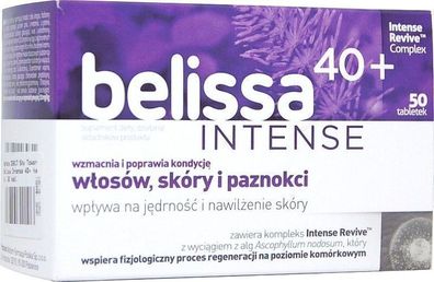 Belissa Intense 40 + , 50 Tabletten Packung
