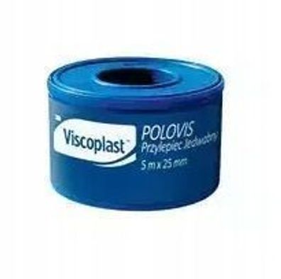 Viscoplast Polovis Heftpflaster 5m x 25mm, 1 Stueck