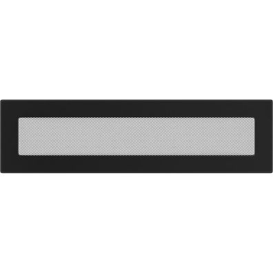 Lüftungsgitter 11x42 schwarz
