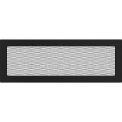Lüftungsgitter 17x49 schwarz