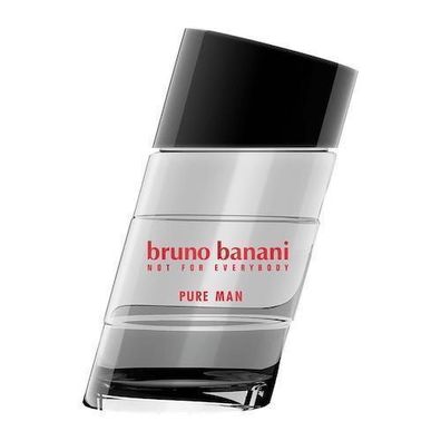 Bruno Banani Pure Man Eau de Toilette Spray fuer Herren, 50 ml