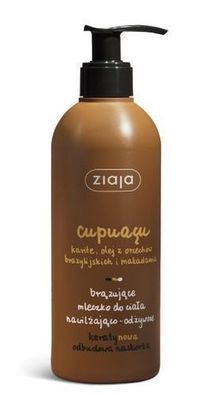 Ziaja Cupuacu Koerpermilch, feuchtigkeitsspendend und braeunend, 300 ml