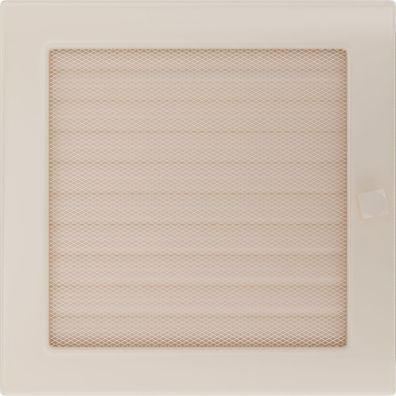 Vent Cover 22x22 cream with blinds