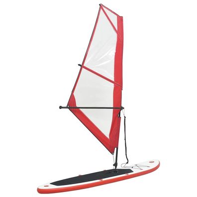 SUP-Board mit Segel | Surfbrett | Komplettset | Aufblasbar | Paddelboard | 330cm