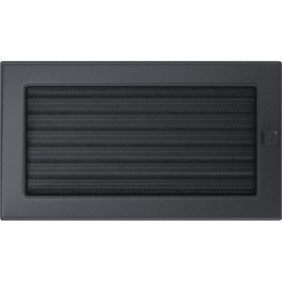 Vent Cover 17x30 graphite with blinds