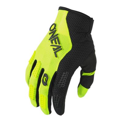 O'NEAL Kids Bike Handschuhe Element Racewear Black/Neon Yellow - Größe: