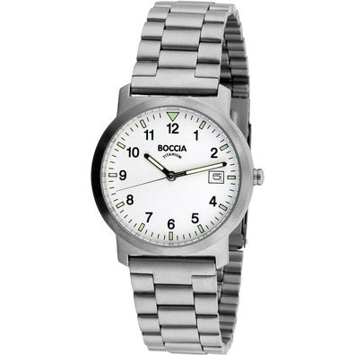 Boccia Herrenuhr 3630-01 Titanband