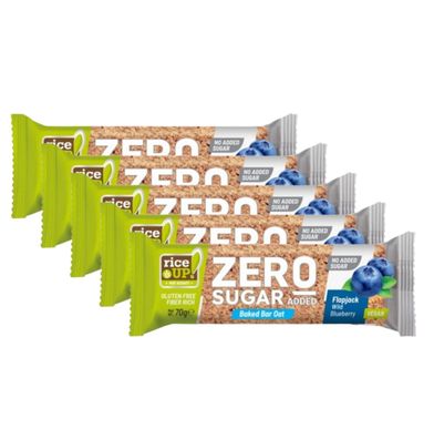 5x 70g Rice Up Hafer Riegel Heidelbeere Ohne Zuckerzusatz Glutenfrei Vegan