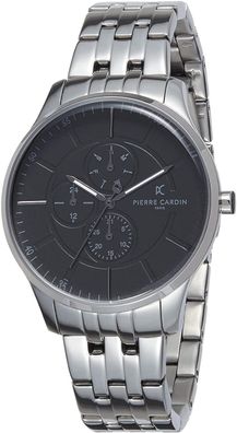 Pierre Cardin Herrenuhr A. PC902731F108 Chronograph Silber