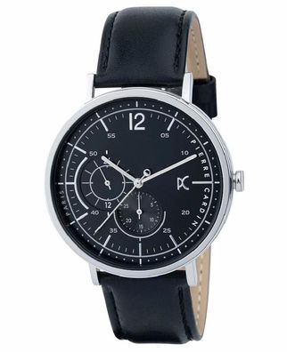 Pierre Cardin Herrenuhr CBN.3019 Lederband Schwarz