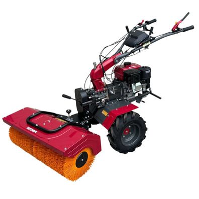 Gartenfräse WM1000N-6 SET Kehrbesen Mehrzweckgerät Kehrmaschine Benzin 7PS 60cm