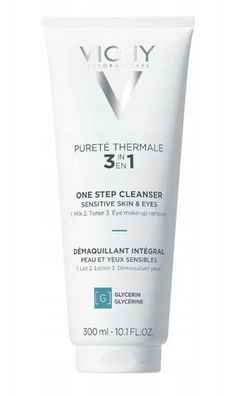 Vichy Purete Thermale 3-in-1 Gesichts- und Augen-Make-up-Entferner, 300 ml - San