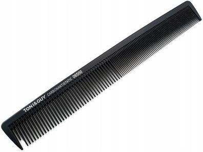 Friseurkamm für glattes Haar aus Karbon T&G 06500