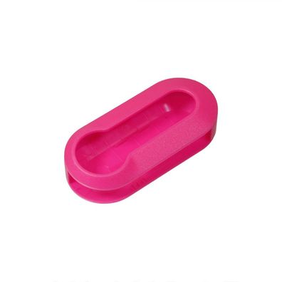 Schlüssel Abdeckung Key Cover Autoschlüssel Pink/Rosa für Fiat 500 500 C Abarth