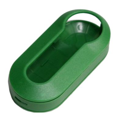 Schlüssel Abdeckung Key Cover Autoschlüssel Grün für Fiat 500 500 C Abarth