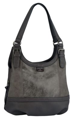 Tom Tailor Shoppertasche grau gemustert, PU
