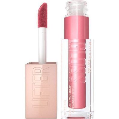 Maybelline Lifter Gloss Lipgloss Petal 005, 5.4 ml - Langanhaltender Glanz und E