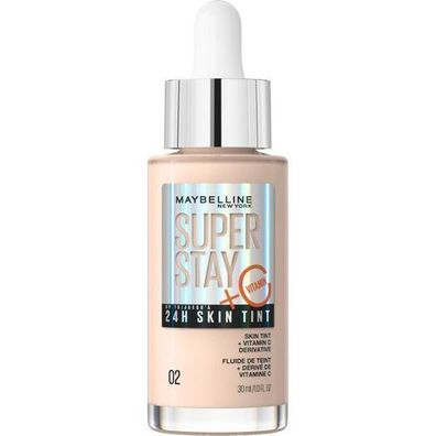 Maybelline Langanhaltende Leuchtkraft-Foundation mit Vitamin C 02, 30ml
