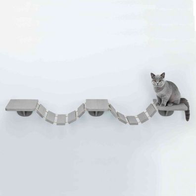 Kletterleiter Wand 150 x 30 cm Sisal/Holz taupe