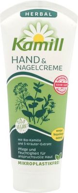 Kamill Hand- und Nagelcreme Herbal mit Bio-Kamille 100 ml