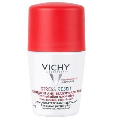 Vichy Stress Resist Antitranspirant Roll-On 48h Schutz, 50 ml