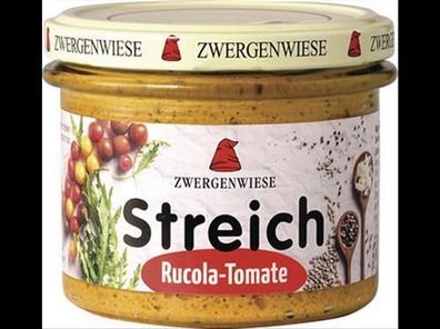 Zwergenwiese Rucola-Tomate Streich 180g