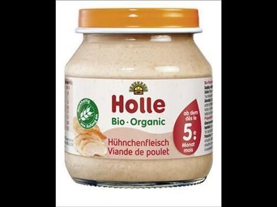 Holle 6x Hühnchenfleisch 125g