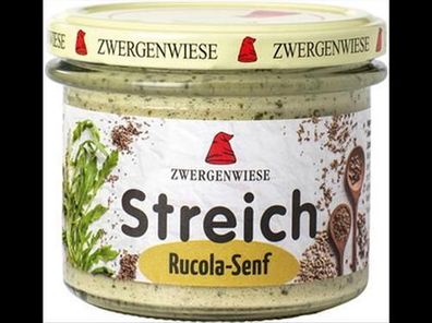 Zwergenwiese Rucola-Senf Streich 180g