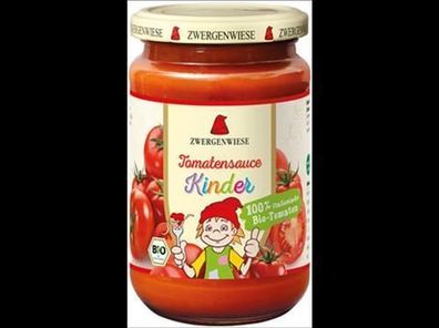 Zwergenwiese 6x Kinder Tomatensauce 340ml