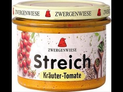 Zwergenwiese Kräuter Tomate Streich 180g