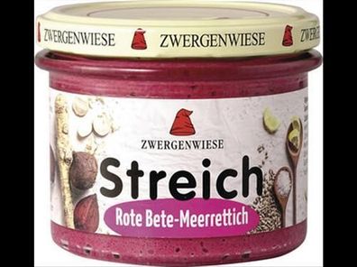 Zwergenwiese Rote-Bete-Meerrettich Streich 180g