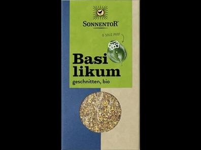 Sonnentor Basilikum geschnitten, Packung 15g