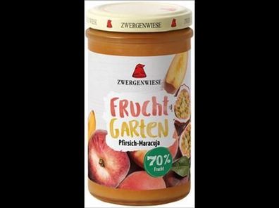 Zwergenwiese 3x FruchtGarten Pfirsich-Maracuja 225g