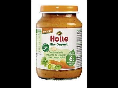 Holle 6x Gemüseallerlei 190g