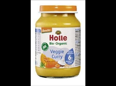 Holle 6x Veggie Curry 190g