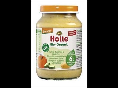 Holle Kürbis, Zucchini & Kartoffel 190g