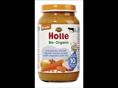 Holle Linsengemüse mit Kalb 220g