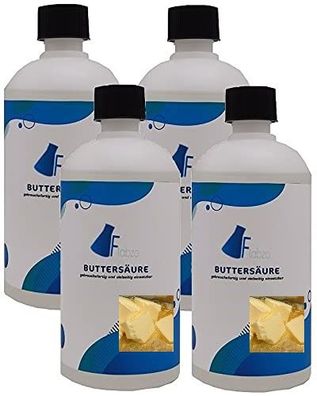 4 x 250 ml Buttersäure