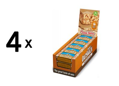 4 x Energy OatSnack Energy OatSnack Bar (15x65g) Peanut Butter