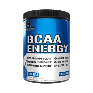 EVL Nutrition BCAA Energy (30 serv) Blue Raz