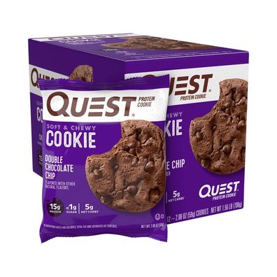 Quest Nutrition Protein Cookie (12x59g) Double Chocolate Chip