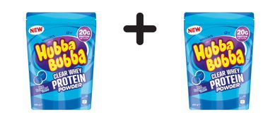 2 x Mars Protein Hubba Bubba Clear Whey (405g) Blue Raspberry
