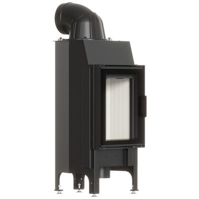 Kamineinsatz aus Stahl KRATKI NADIA 7 kW Ø 200